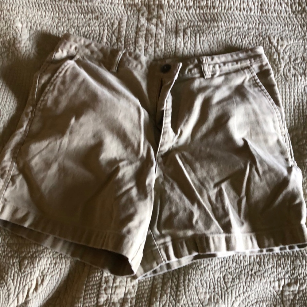 Tanish green shorts